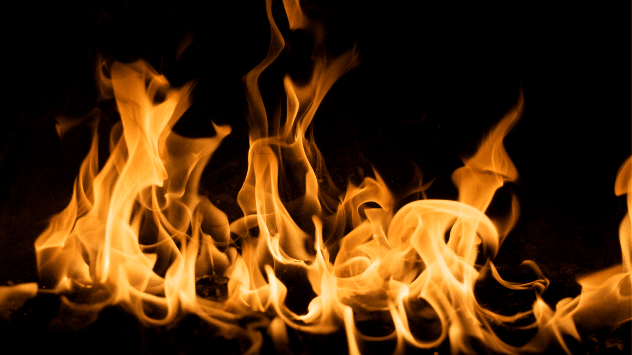 Foto von Flammen eines Feuers