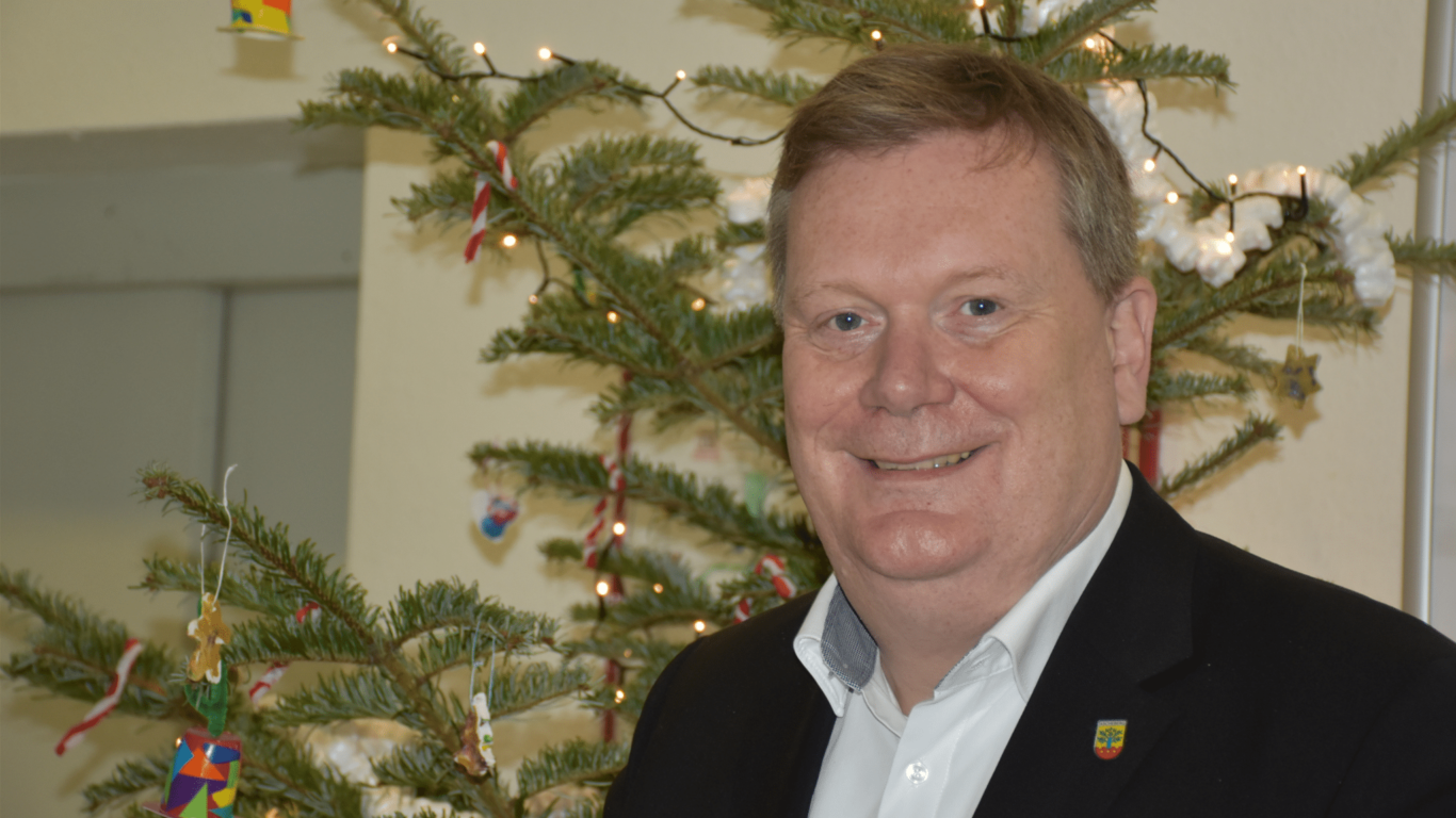 Bürgermeister Thomas Stohldreier Weihnachten