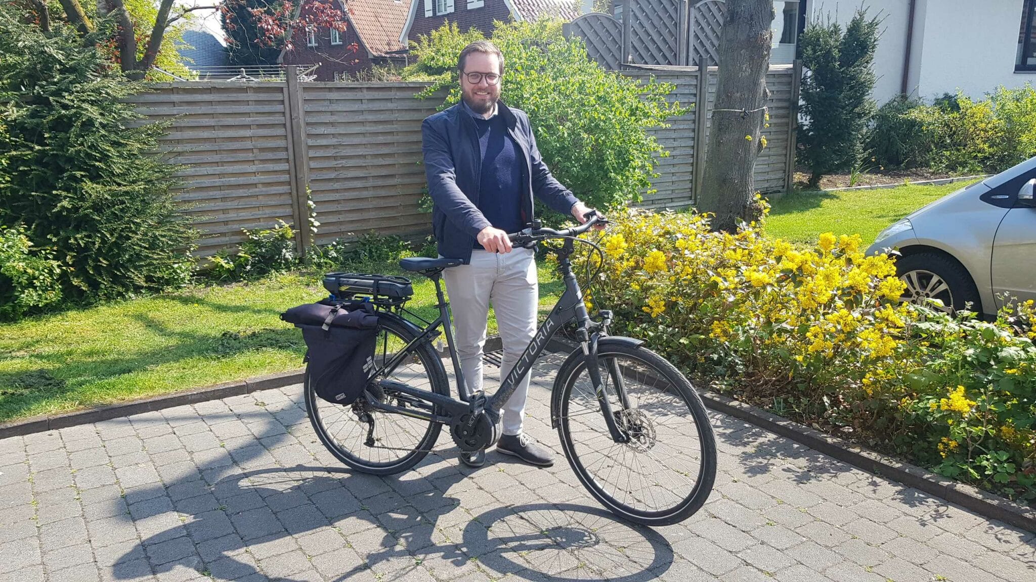 Klimaschutzmanager Stefan Lohmüller lädt zur geführten Radtour am 8. Mai ein.