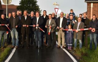 Bürgerradweg in Herbern wurde eingeweiht