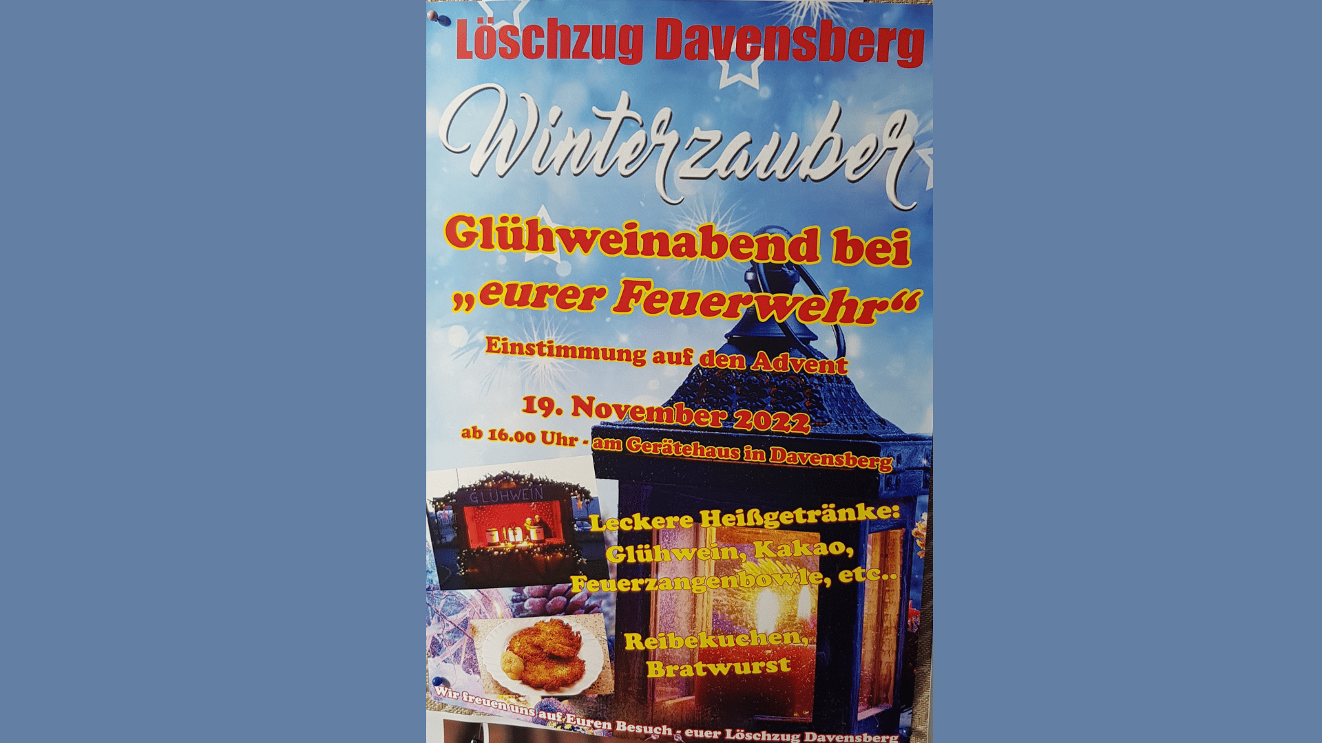 Winterzauber Löschzug Davensberg 2022