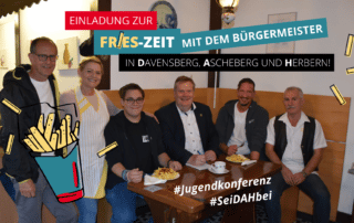 Fries-Zeit Jugendkonferenz Bürgermeister Ascheberg