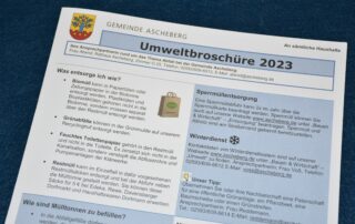Umweltbroschüre 2023 Gemeinde Ascheberg