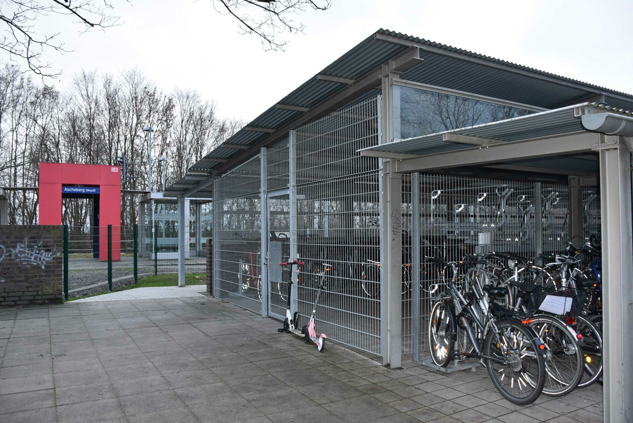 Fahrradständer Bahnhof Ascheberg 2023